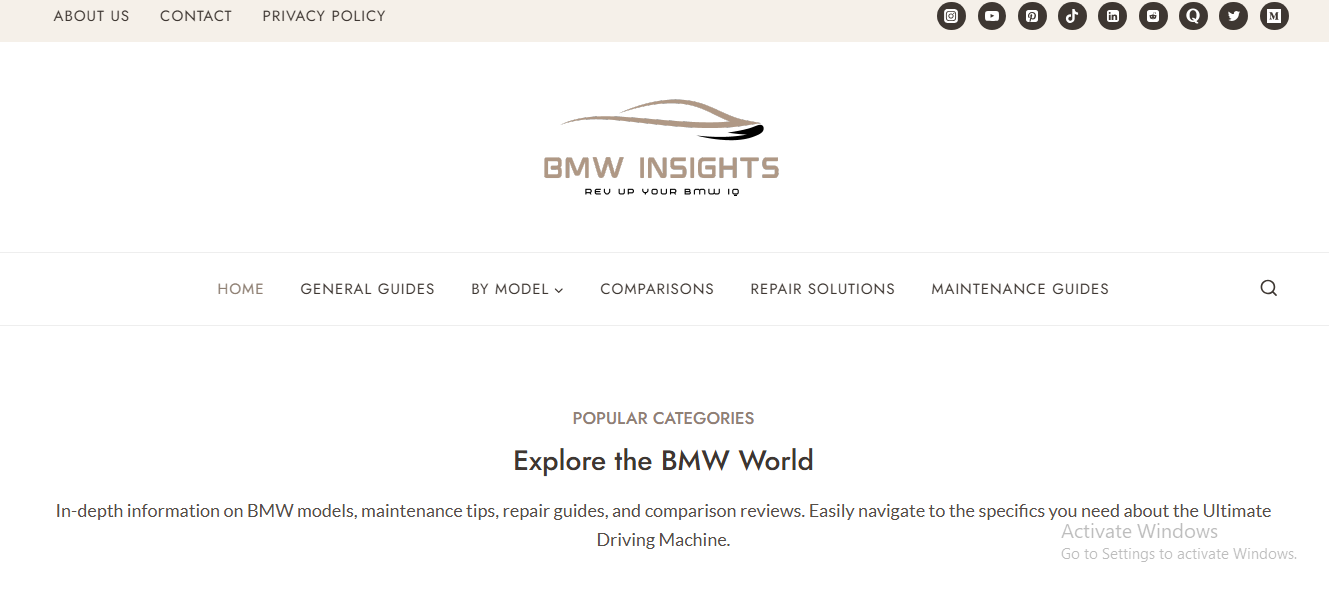 BMWinsights